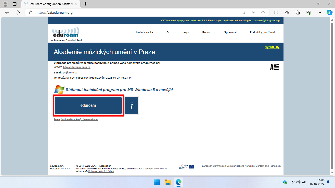 Connecting to the eduroam Wi-Fi network - 03