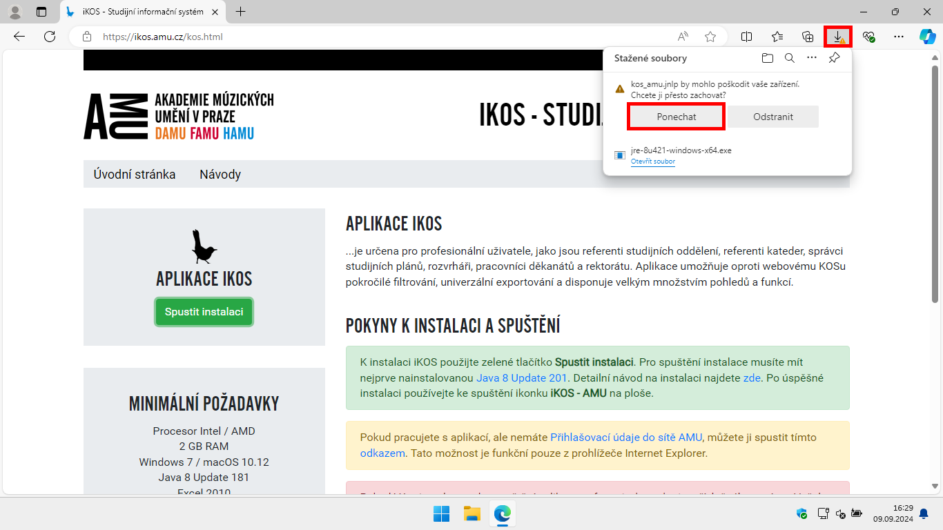 Instalace a první spuštění iKOS - 09