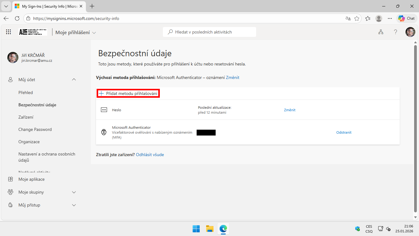 Adding a second multi-factor authentication method - 05