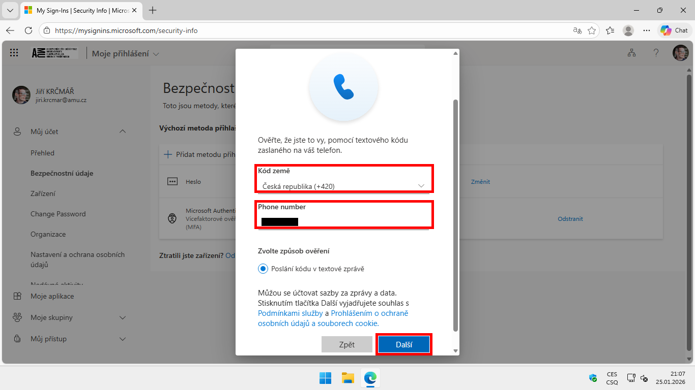 Adding a second multi-factor authentication method - 07