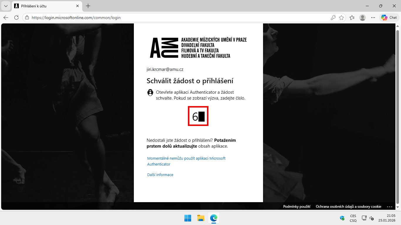 Přidání druhé metody vícefaktorového ověření - 03